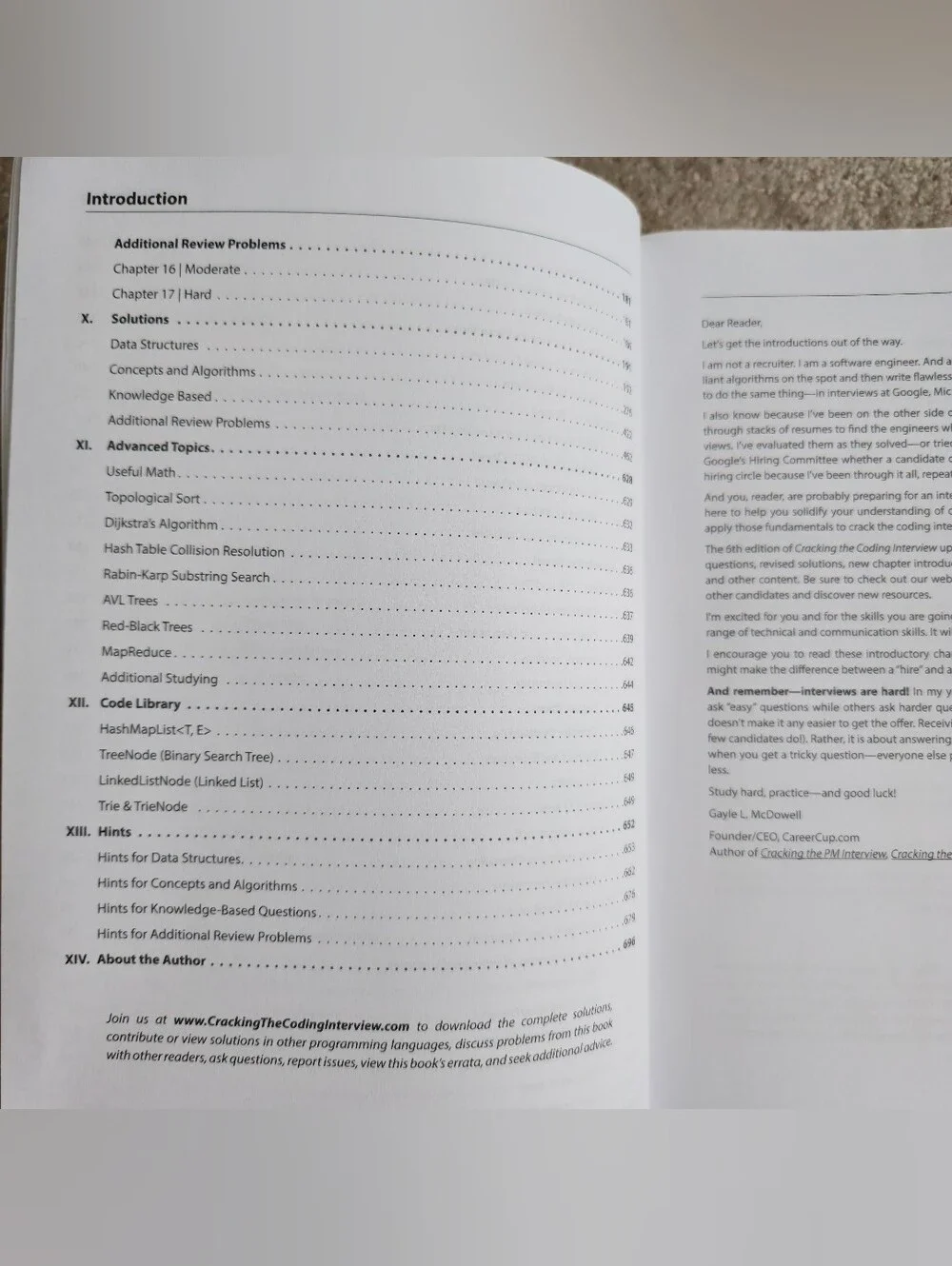 Cracking the Coding Interview, 6th Edition: 189 Progr... by McDowell, Gayle Laak